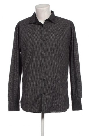 Ανδρικό πουκάμισο Portonova, Μέγεθος XL, Χρώμα Μαύρο, Τιμή 5,92 €