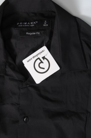 Ανδρικό πουκάμισο Primark, Μέγεθος S, Χρώμα Μαύρο, Τιμή 7,18 €