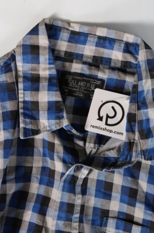 Herrenhemd Pull&Bear, Größe L, Farbe Mehrfarbig, Preis € 3,43