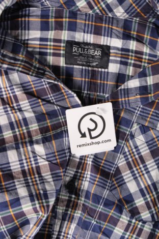 Ανδρικό πουκάμισο Pull&Bear, Μέγεθος M, Χρώμα Πολύχρωμο, Τιμή 3,95 €