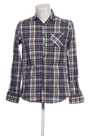 Мъжка риза Pull&Bear, Размер M, Цвят Многоцветен, Цена 6,38 лв.