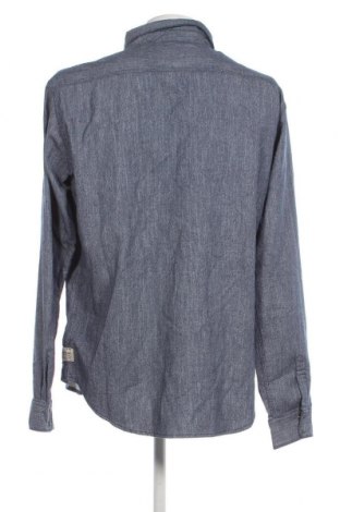 Ανδρικό πουκάμισο Replay, Μέγεθος XXL, Χρώμα Μπλέ, Τιμή 45,64 €