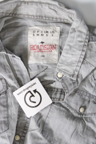 Ανδρικό πουκάμισο Roadsign, Μέγεθος S, Χρώμα Γκρί, Τιμή 4,21 €