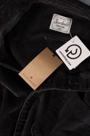 Ανδρικό πουκάμισο Scalpers, Μέγεθος XL, Χρώμα Μαύρο, Τιμή 42,19 €
