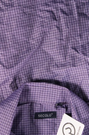 Ανδρικό πουκάμισο Secolo, Μέγεθος XL, Χρώμα Βιολετί, Τιμή 7,18 €