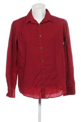 Ανδρικό πουκάμισο Smog, Μέγεθος XL, Χρώμα Κόκκινο, Τιμή 5,92 €