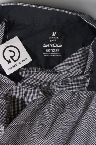 Ανδρικό πουκάμισο Smog, Μέγεθος M, Χρώμα Γκρί, Τιμή 3,77 €