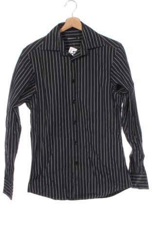 Ανδρικό πουκάμισο Springfield, Μέγεθος S, Χρώμα Μαύρο, Τιμή 4,21 €