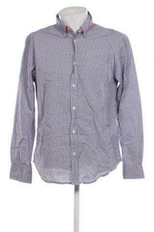 Ανδρικό πουκάμισο Strokesman's, Μέγεθος L, Χρώμα Μπλέ, Τιμή 4,00 €