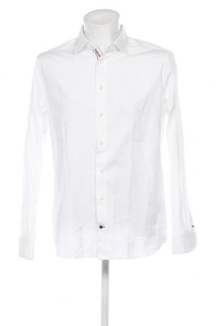 Ανδρικό πουκάμισο Tommy Hilfiger, Μέγεθος L, Χρώμα Λευκό, Τιμή 38,00 €