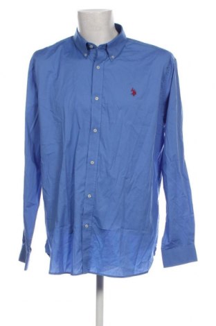 Мъжка риза U.S. Polo Assn., Размер 3XL, Цвят Син, Цена 124,00 лв.