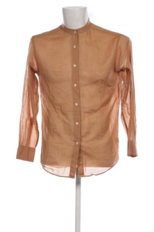 Ανδρικό πουκάμισο Uniqlo, Μέγεθος S, Χρώμα  Μπέζ, Τιμή 20,95 €