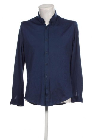 Herrenhemd Zara Man, Größe L, Farbe Blau, Preis 14,20 €