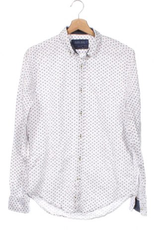 Мъжка риза Zara Man, Размер M, Цвят Бял, Цена 17,00 лв.
