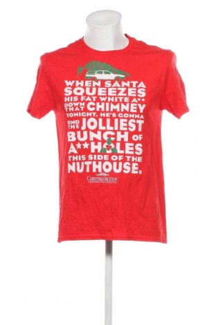 Herren T-Shirt, Größe M, Farbe Rot, Preis 6,65 €