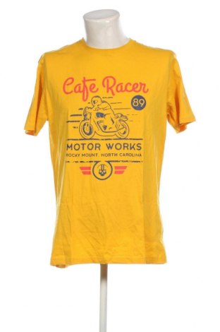 Мъжка тениска, Размер XXL, Цвят Жълт, Цена 8,58 лв.