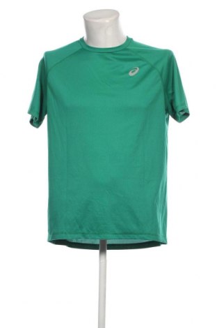 Мъжка тениска ASICS, Размер L, Цвят Зелен, Цена 27,00 лв.