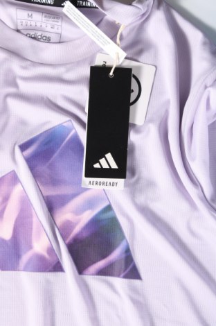 Męski T-shirt Adidas, Rozmiar M, Kolor Fioletowy, Cena 165,26 zł