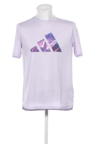Мъжка тениска Adidas, Размер M, Цвят Лилав, Цена 62,00 лв.