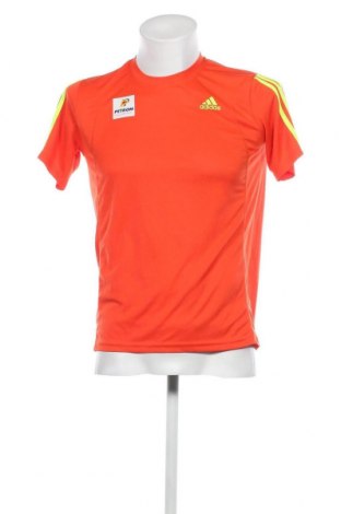 Мъжка тениска Adidas, Размер S, Цвят Оранжев, Цена 16,23 лв.