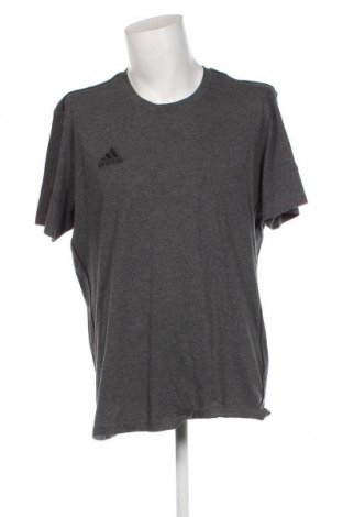 Herren T-Shirt Adidas, Größe XL, Farbe Grau, Preis € 28,87