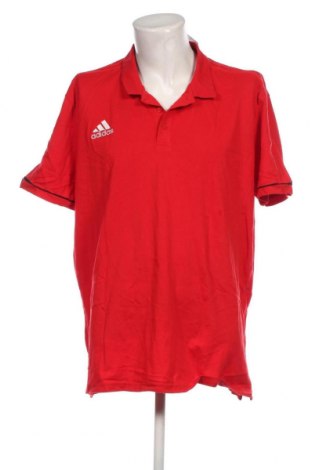 Ανδρικό t-shirt Adidas, Μέγεθος 3XL, Χρώμα Κόκκινο, Τιμή 16,70 €