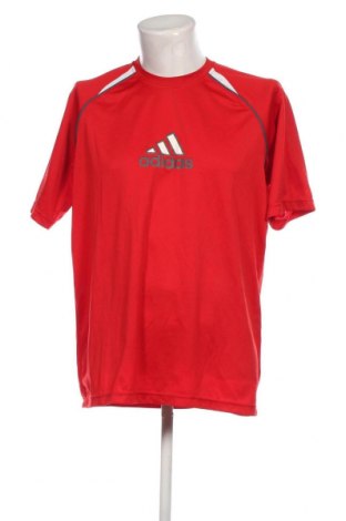 Herren T-Shirt Adidas, Größe 3XL, Farbe Rot, Preis 18,79 €