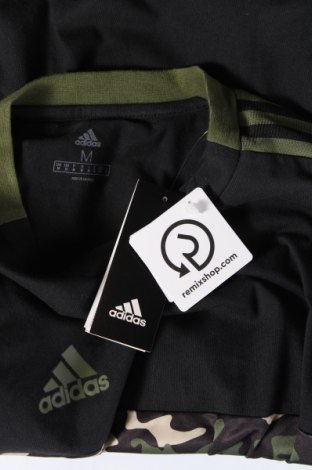 Herren T-Shirt Adidas, Größe M, Farbe Schwarz, Preis 28,76 €