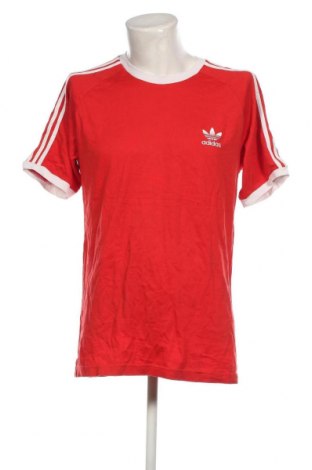 Мъжка тениска Adidas Originals, Размер L, Цвят Червен, Цена 27,00 лв.
