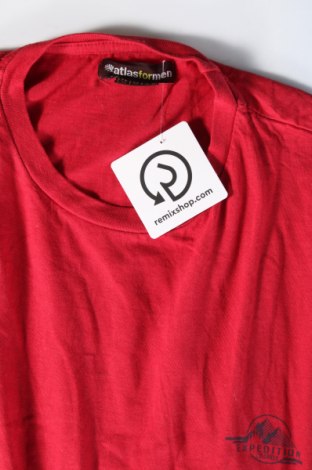 Herren T-Shirt Atlas For Men, Größe XL, Farbe Rot, Preis € 7,00