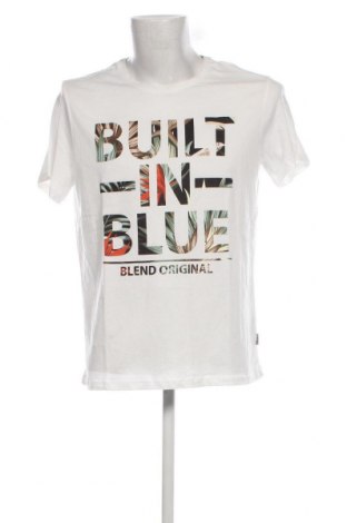 Ανδρικό t-shirt Blend, Μέγεθος L, Χρώμα Λευκό, Τιμή 15,98 €