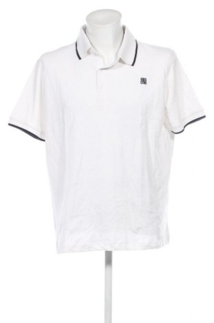 Мъжка тениска Burton of London, Размер XL, Цвят Бял, Цена 24,80 лв.