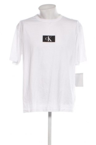 Пижама Calvin Klein Sleepwear, Размер L, Цвят Бял, Цена 71,00 лв.