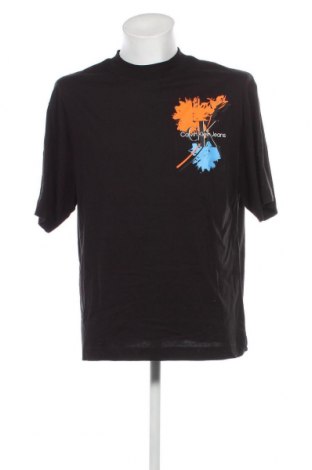 Herren T-Shirt Calvin Klein Jeans, Größe M, Farbe Schwarz, Preis 39,69 €