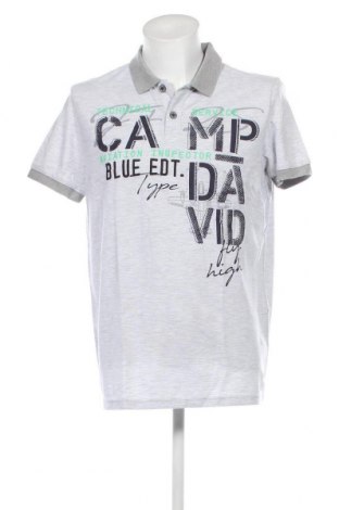 Ανδρικό t-shirt Camp David, Μέγεθος XL, Χρώμα Γκρί, Τιμή 28,87 €