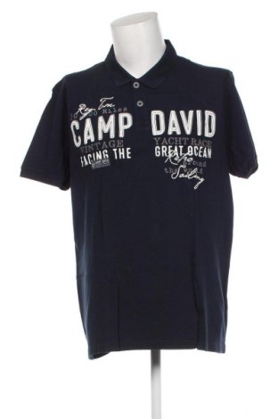 Męski T-shirt Camp David, Rozmiar 3XL, Kolor Niebieski, Cena 149,27 zł