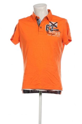 Мъжка тениска Camp David, Размер M, Цвят Оранжев, Цена 25,00 лв.