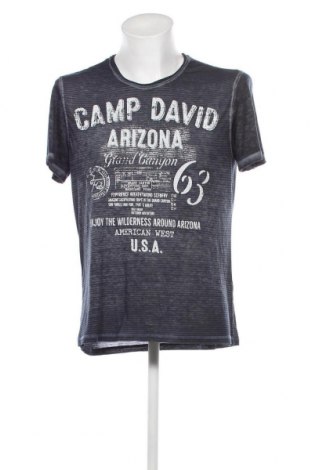 Pánské tričko  Camp David, Velikost M, Barva Modrá, Cena  190,00 Kč