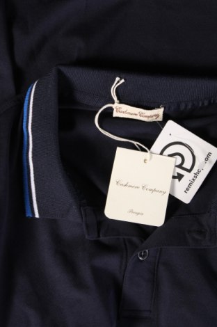 Мъжка тениска Cashmere Company, Размер M, Цвят Син, Цена 57,60 лв.