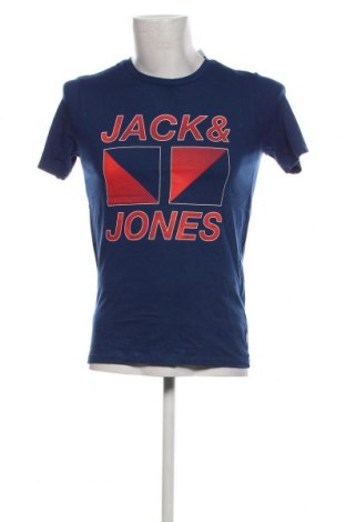 Tricou de bărbați Core By Jack & Jones, Mărime S, Culoare Albastru, Preț 27,63 Lei
