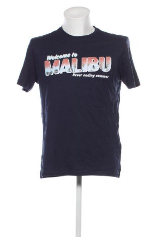 Ανδρικό t-shirt Cortefiel, Μέγεθος M, Χρώμα Μπλέ, Τιμή 15,98 €