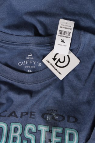 Ανδρικό t-shirt Cuffy's, Μέγεθος XL, Χρώμα Μπλέ, Τιμή 16,37 €