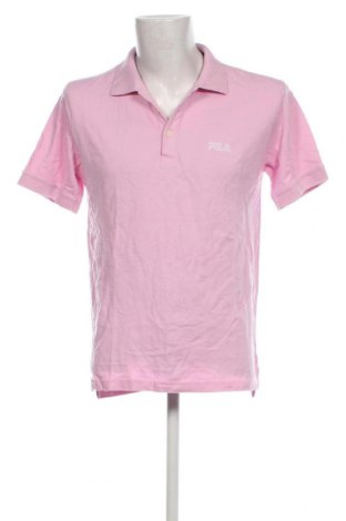 Ανδρικό t-shirt FILA, Μέγεθος M, Χρώμα Ρόζ , Τιμή 15,46 €