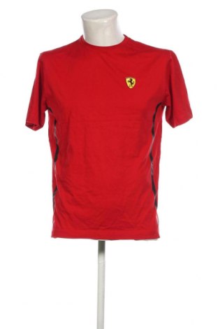 Ανδρικό t-shirt Ferrari, Μέγεθος M, Χρώμα Κόκκινο, Τιμή 21,49 €