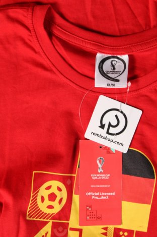 Męski T-shirt Fifa World Cup, Rozmiar XL, Kolor Czerwony, Cena 33,59 zł