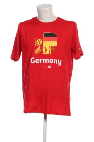 Męski T-shirt Fifa World Cup, Rozmiar XL, Kolor Czerwony, Cena 31,67 zł