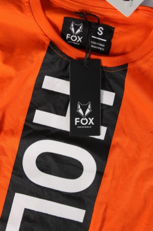 Мъжка тениска Fox, Размер M, Цвят Оранжев, Цена 22,00 лв.