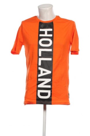 Мъжка тениска, Размер M, Цвят Оранжев, Цена 9,45 лв.