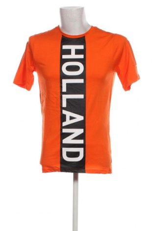 Ανδρικό t-shirt, Μέγεθος S, Χρώμα Πορτοκαλί, Τιμή 5,95 €