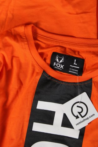 Herren T-Shirt Fox, Größe L, Farbe Orange, Preis € 28,35